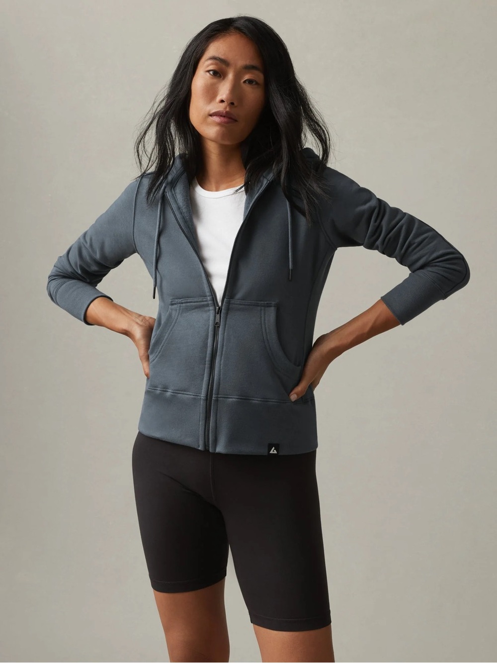 American Giant Classic Full Zip Hoodie in Vintage Indigo XS NEW WITHOUT TAGS